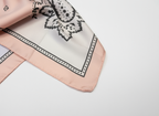 バイカラーパステル シルクスカーフ | Bicolor Pastel Silk Scarf