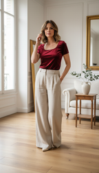 Soft Everyday ベルベットトップス