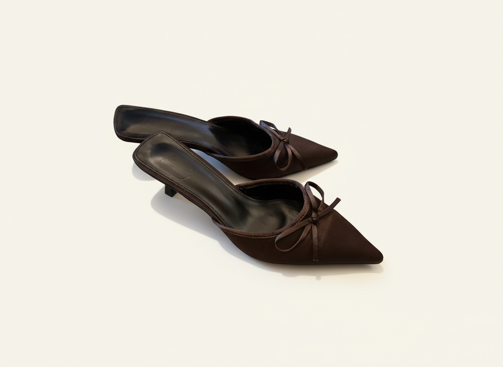 Soft Everyday サテンミュール（7cm）