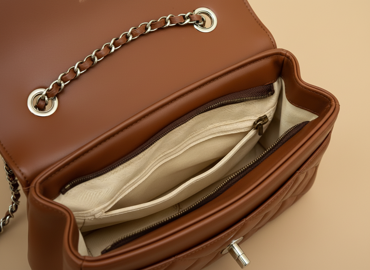 Celoume Quilted Chain Bag