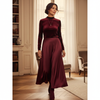 Soft Everyday バーガンディタイツ　(120デニール）