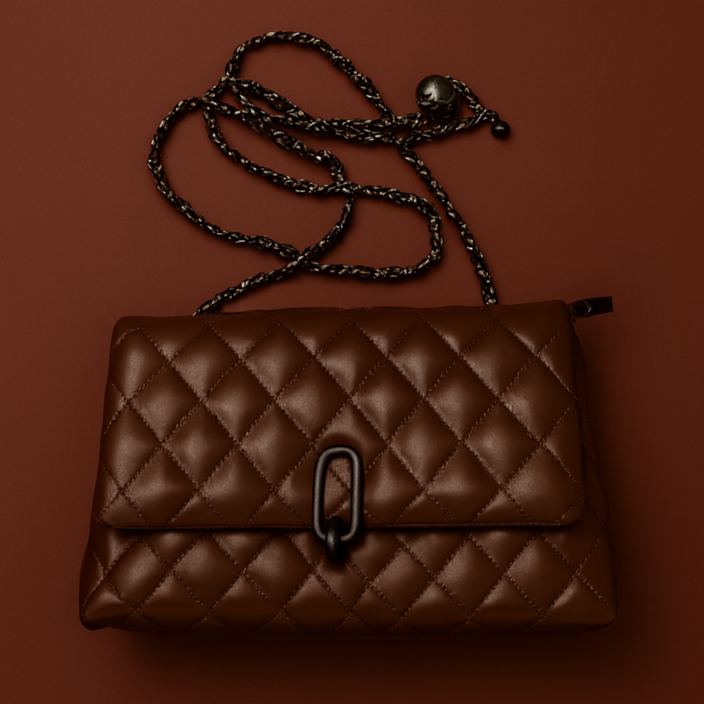 Celoume Quilted Chain Bag