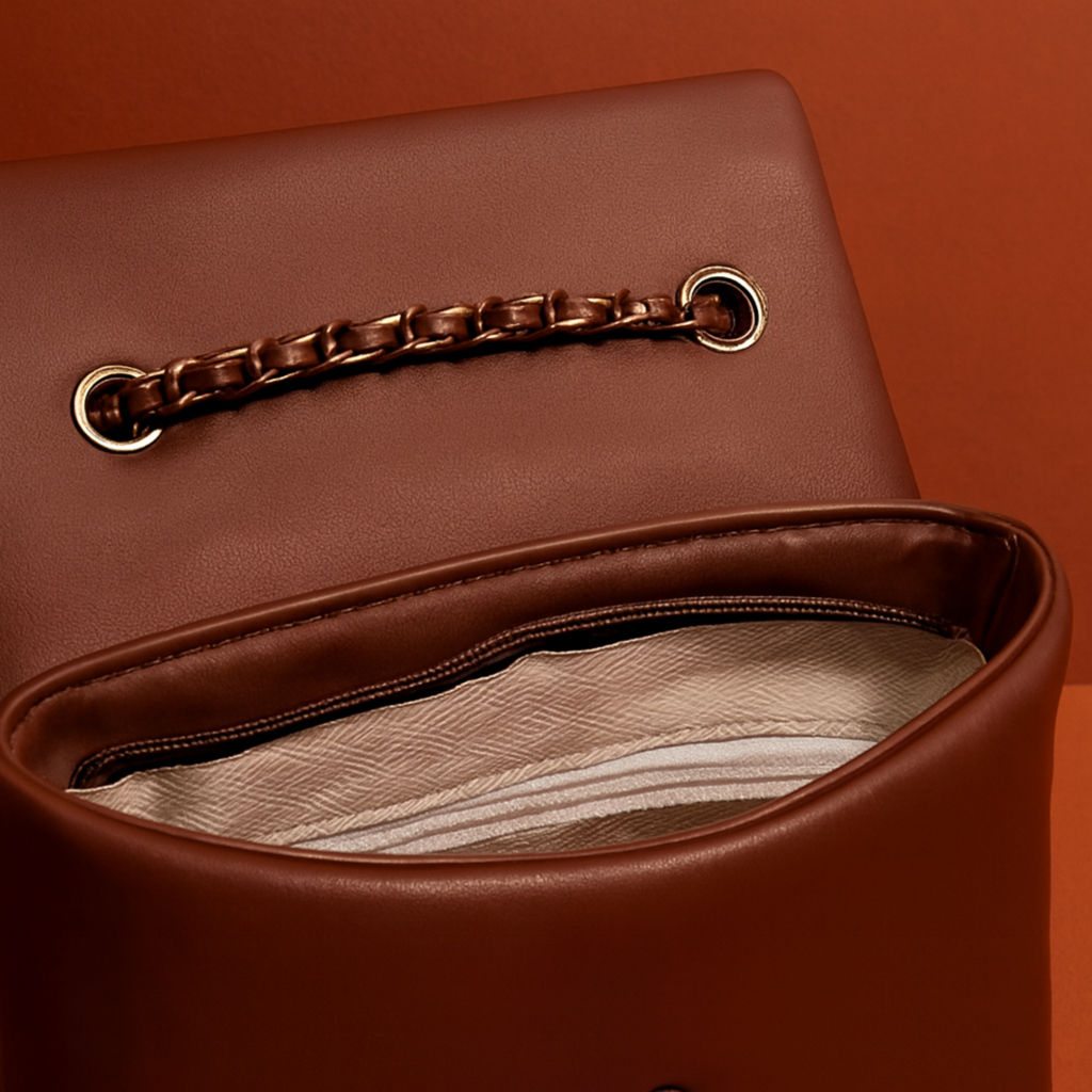 Celoume Quilted Chain Bag