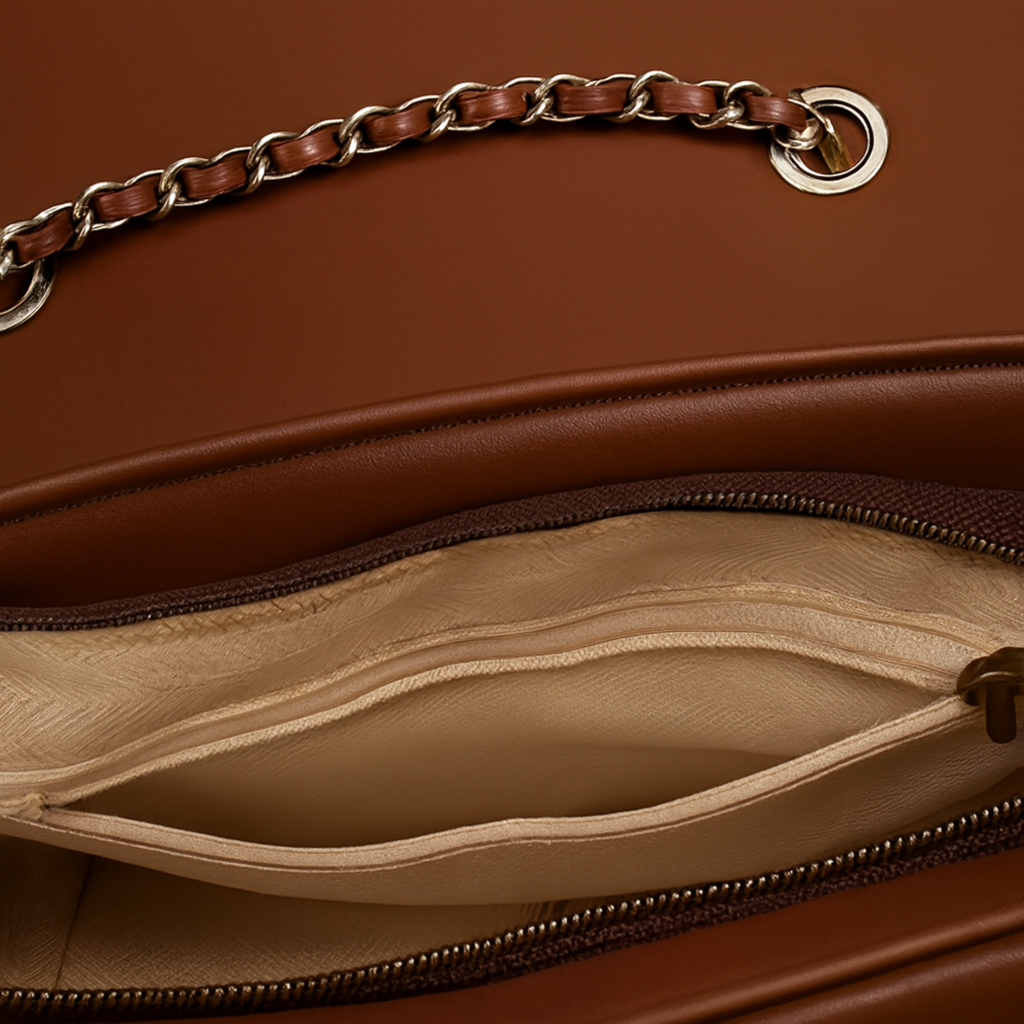 Celoume Quilted Chain Bag