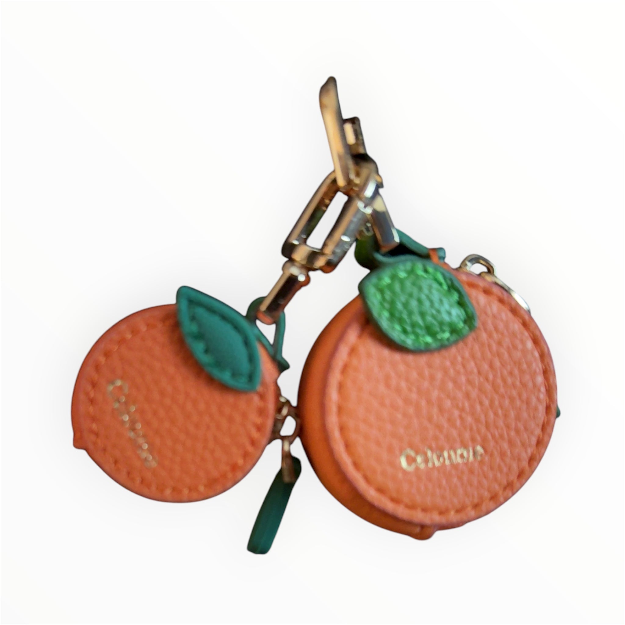 Celoume Fruit Coin Purse – Orange / Mini & Regular (Set / Single)  （セ・ルー・ム フルーツコインパース オレンジ／ミニ＆レギュラー〈セット／単品〉）